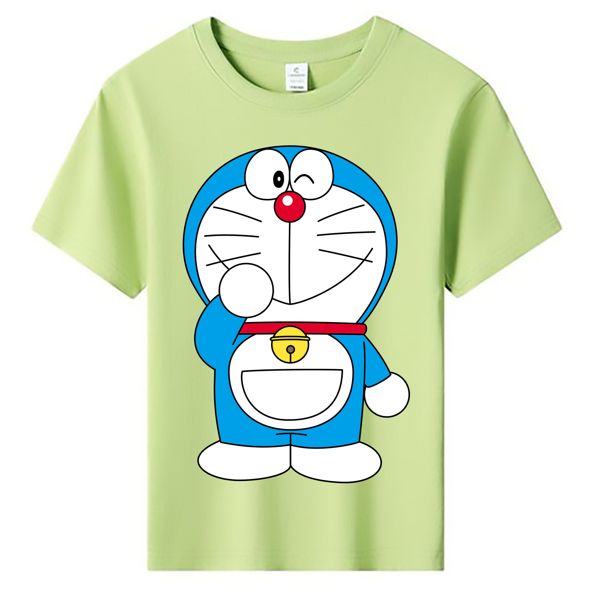 （画像用） ドラえもん Doraemon 綿100％キッズTシャツ（フロントプリント）